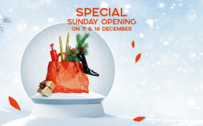 Special Sunday opening on 11 & 18 December