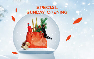 Exceptional Sunday Opening on Sundays 10, 17 & 24 December