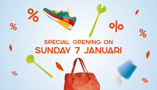 Special Opening on Sunday 7 January