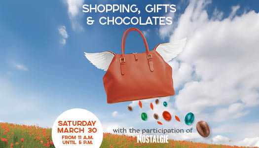 Shopping, gifts and chocolates Saturday march 30